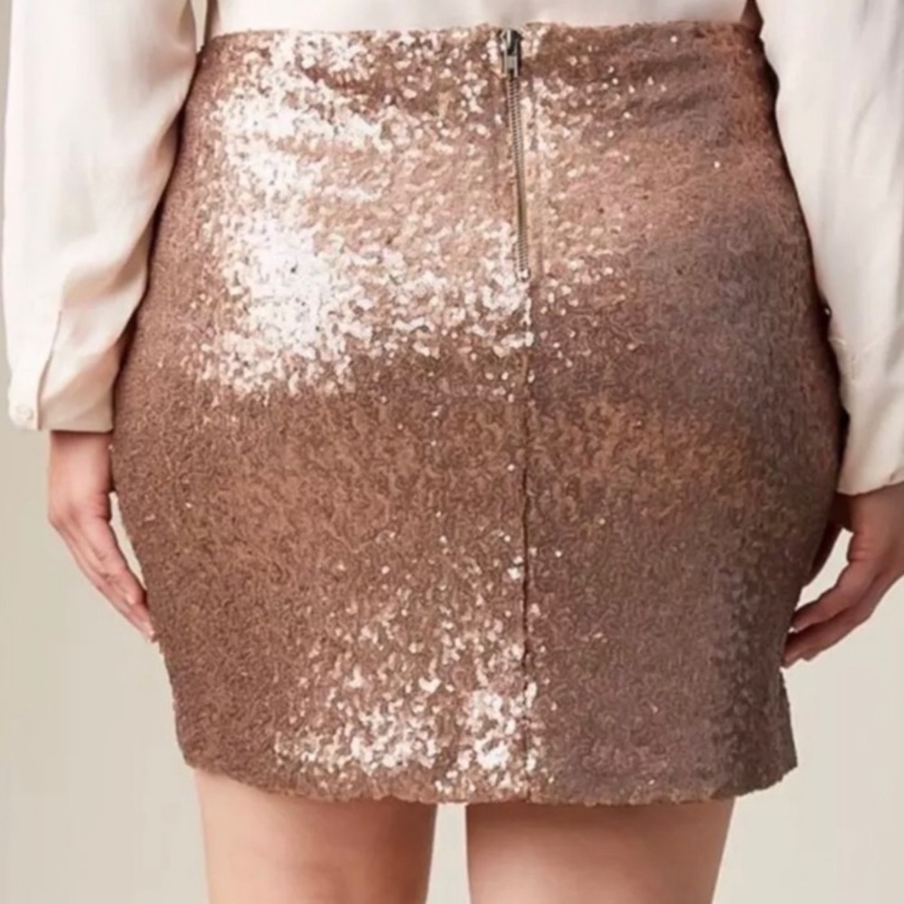 Hayden Los Angeles Sequin Skirt - Picture 2 of 5